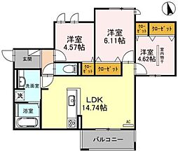 PALACE WEST千里丘 2階