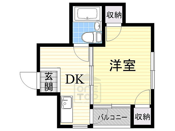 大阪府摂津市正雀本町１丁目(賃貸マンション1DK・2階・20.00㎡)の写真 その2