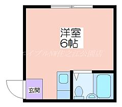 万代住之江コーポ  ｜ 大阪府大阪市住之江区西住之江2丁目（賃貸マンション1R・1階・13.00㎡） その2