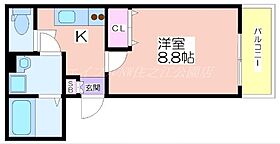 Felice御崎  ｜ 大阪府大阪市住之江区御崎1丁目（賃貸アパート1K・1階・27.83㎡） その2