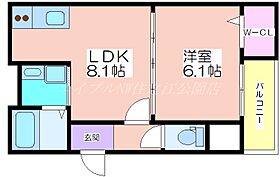 フジパレス エン II号館  ｜ 大阪府大阪市住吉区遠里小野3丁目（賃貸アパート1LDK・3階・36.35㎡） その2