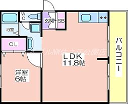 長吉ハイツ帝塚山東-西棟 1階