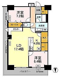 グランセジュール大国町 6階/-