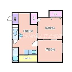 マンション丸保 2階/-
