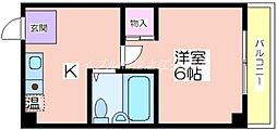 セラ天下茶屋 6階/-