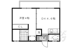 京都府京都市伏見区桃山長岡越中南町（賃貸アパート1DK・1階・20.00㎡） その2