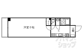 京都府京都市下京区廿人講町（賃貸マンション1K・3階・23.90㎡） その2