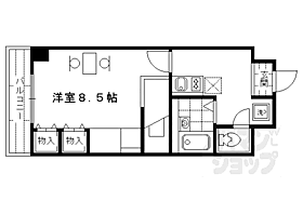 京都府京都市伏見区竹田西内畑町（賃貸マンション1K・4階・26.00㎡） その2