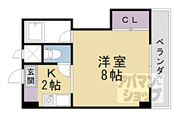 🉐敷金礼金0円！🉐京阪京津線 四宮駅 徒歩7分