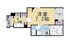 滋賀県大津市本堅田6丁目（賃貸アパート1K・1階・29.72㎡） その2