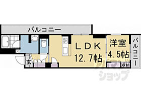 京都府京都市下京区西洞院通六条下る西側町（賃貸マンション1LDK・3階・46.12㎡） その2