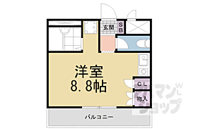 滋賀県大津市国分2丁目（賃貸アパート1R・2階・25.00㎡） その2