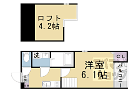 Ｔ－Ｒｅｓｉｄｅｎｃｅ　4 201 ｜ 京都府京都市山科区日ノ岡石塚町（賃貸アパート1K・2階・20.10㎡） その2