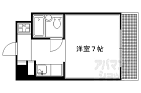 京都府京都市中京区丸木材木町（賃貸マンション1R・4階・20.07㎡） その2