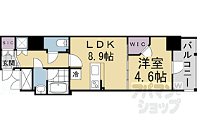 京都府京都市下京区七条通間之町東入材木町（賃貸マンション1LDK・8階・38.09㎡） その2