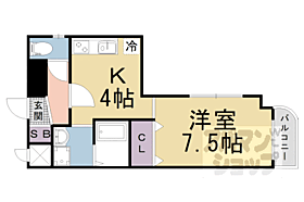 滋賀県大津市桜野町1丁目（賃貸マンション1K・2階・30.04㎡） その2