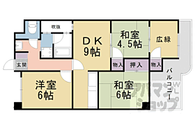 大翔第一ビル 703 ｜ 京都府京都市山科区東野北井ノ上町（賃貸マンション3LDK・7階・60.30㎡） その2