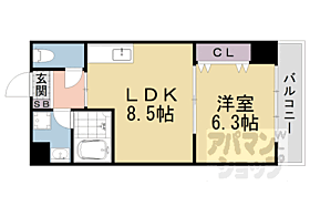 滋賀県大津市別保2丁目（賃貸マンション1DK・4階・35.04㎡） その2