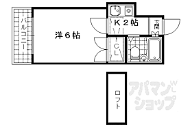 スネイル山科Ｂ 106 ｜ 京都府京都市山科区竹鼻西ノ口町（賃貸アパート1K・1階・16.06㎡） その2