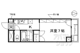 京都府京都市南区東九条下殿田町（賃貸マンション1K・6階・21.50㎡） その2