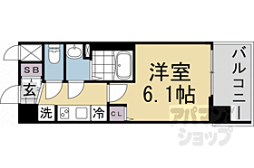 京都府京都市南区上鳥羽勧進橋町（賃貸マンション1K・4階・21.47㎡） その2