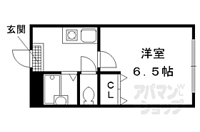 京都府京都市伏見区桃山町因幡（賃貸マンション1K・3階・19.00㎡） その2