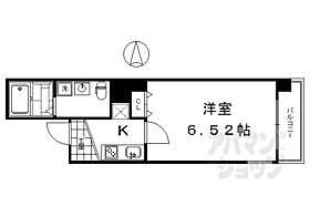 京都府京都市下京区大宮通五条下る堀之上町（賃貸マンション1K・4階・21.39㎡） その1