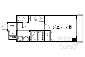 京都府京都市下京区塩小路通黒門東入坊門中之町（賃貸マンション1K・3階・25.60㎡） その2