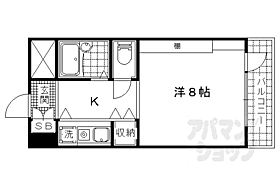 滋賀県大津市一里山1丁目（賃貸マンション1K・4階・22.00㎡） その2