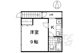 京都府京都市東山区下馬町（賃貸アパート1K・2階・27.84㎡） その2