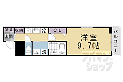 JR東海道・山陽本線 瀬田駅 徒歩15分の賃貸アパート 2階1Kの間取り
