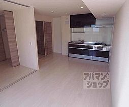 京都地下鉄東西線 石田駅 徒歩13分の賃貸アパート 3階2LDKのリビング/ダイニング