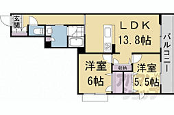 京阪本線 中書島駅 徒歩30分 3階/-