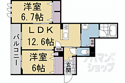 京阪本線 中書島駅 徒歩30分 2階/-