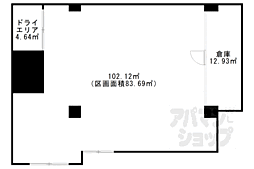 京都地下鉄東西線 京都市役所前駅 徒歩7分 地下1階/-
