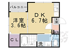 デルソーレ山科 2階