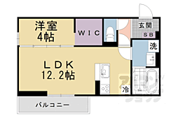 JR東海道・山陽本線 瀬田駅 徒歩20分の賃貸アパート 2階1LDKの間取り