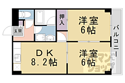 間取図画像 2DK