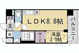 京都市営烏丸線 十条駅 徒歩4分 3階/-