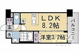 京都市営烏丸線 十条駅 徒歩3分 5階/-