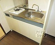 収納つきのキッチンになります。