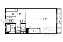 JR東海道・山陽本線 瀬田駅 徒歩5分の賃貸マンション 3階1DKの間取り