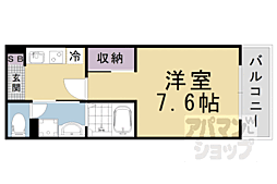 JR東海道・山陽本線 大津駅 徒歩5分の賃貸アパート 3階1Kの間取り