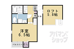 ハーモニーテラスNT 1Kの間取図画像