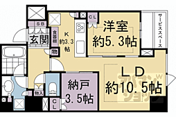 京都地下鉄東西線 二条城前駅 徒歩3分 4階/-