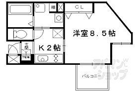 京都府京都市下京区材木町（賃貸マンション1K・8階・27.49㎡） その2