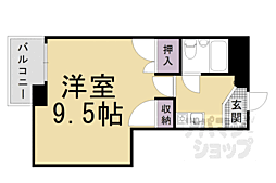 ピアッツア・アルテ 1Kの間取図画像