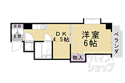 シティマンションレオマツモト 1DKの間取図画像