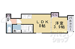 Fasesia Orcus 1LDKの間取図画像