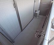 東向きバルコニー。